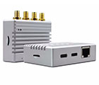 Quectel-2-LAN Adapter f. RM530 M.2 Module (USB-C, 1x 2,5 Gb LAN, 4x Antenna,  Metallcase) <br>