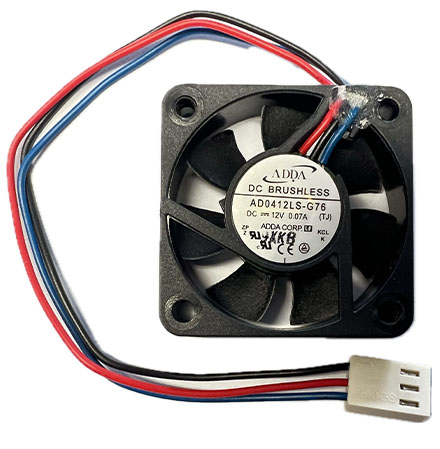 Brushless Fan (ADDA AD0412LS-G76, 40x40x10 mm, 12VDC)