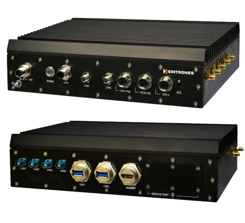 Sintrones IBOX-650P-IP66-JAO64 (NVIDIA Jetson AGX Orin Edge AI Fanless, <b>64GB</B>)